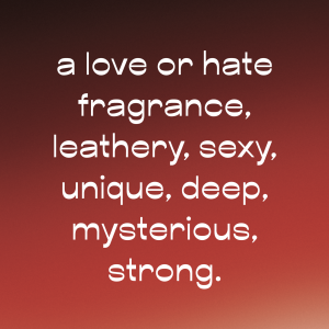 Fiery Leather & Rhubarb